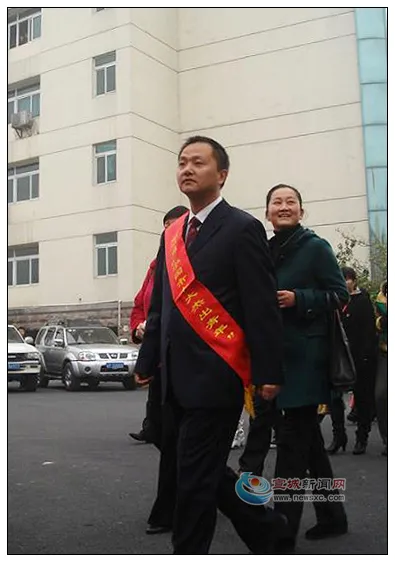 公司总经理边玉福喜获第二届“宁国市十大杰出青年”殊荣
